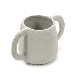 Maceta Earth Ø 14 cm, Beige