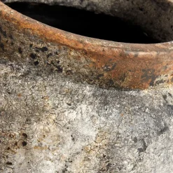 Maceta Echo Ø28 cm, óxido-gris