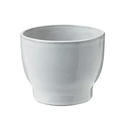 Maceta exterior Knabstrup Ø12,5 cm, Blanco