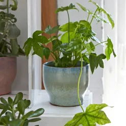 Maceta exterior Knabstrup Ø14,5 cm, Menta suave