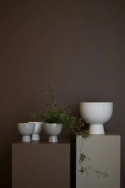 Maceta Figure grande Ø30 cm, blanco