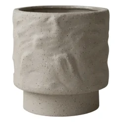 Maceta Flow Ø15 cm, Sand