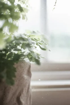 Maceta Flow Ø15 cm, Sand