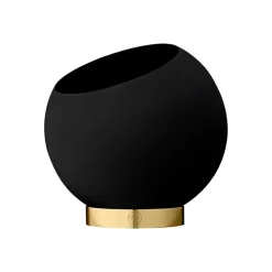Maceta Globe Ø17 cm, Black