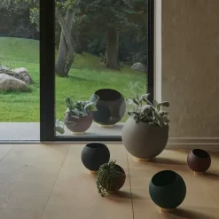 Maceta Globe Ø21 cm, Black