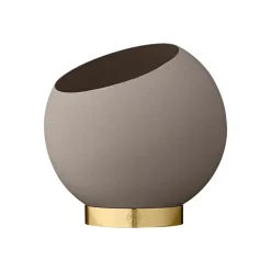 Maceta Globe Ø17 cm, Taupe