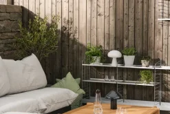 Maceta HAY Flowerpot with saucer M Ø14 cm, gris