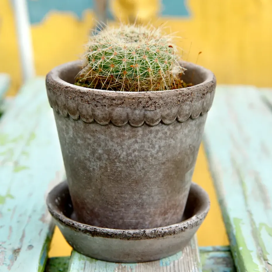 Maceta Helena Ø10 cm, gris