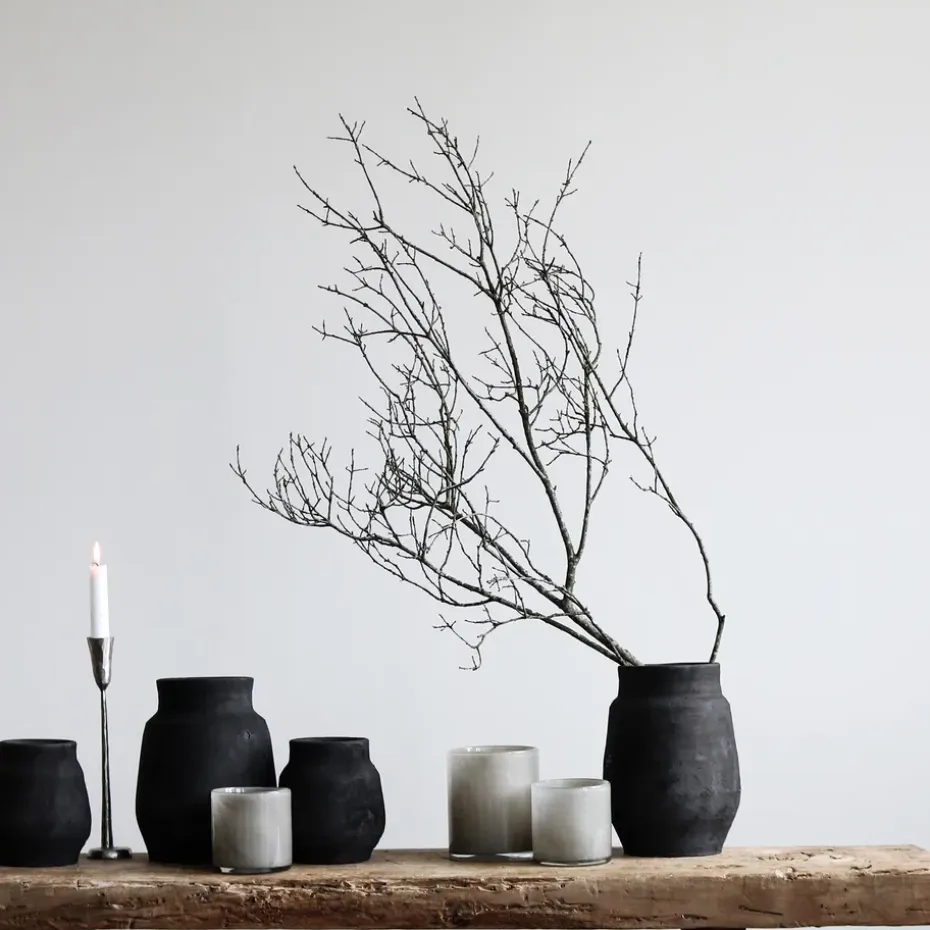 Maceta Hero S Ø12 cm, negro