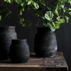 Maceta Hero S Ø12 cm, negro