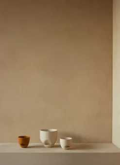 Maceta Hydrous Ø12 cm, Ochre