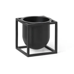 Maceta Kubus 10 cm, negro