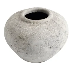 Maceta Luna Ø25 cm h18 cm, gris
