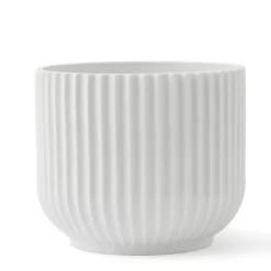 Maceta Lyngby, blanco, Ø18,9 cm