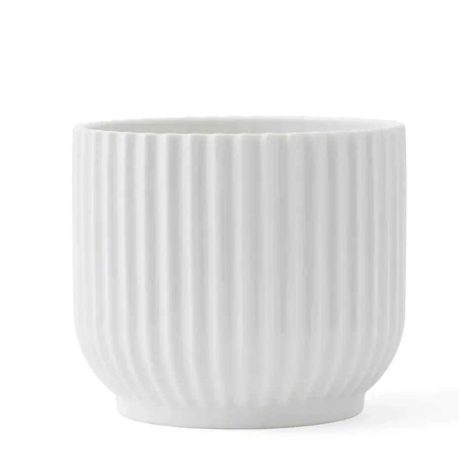 Maceta Lyngby, blanco, Ø11,5 cm