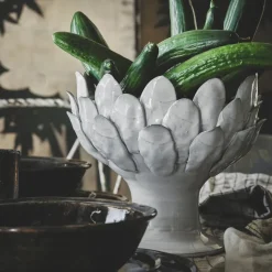 Maceta Marielle pequeña Ø23,5 cm, blanco