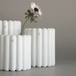 Maceta Mist mediana Ø19x23 cm, White