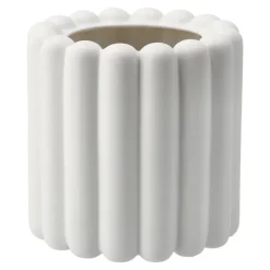 Maceta Mist pequeña Ø19x19 cm, White