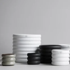 Maceta Mud blanco, XL, Ø 27 cm