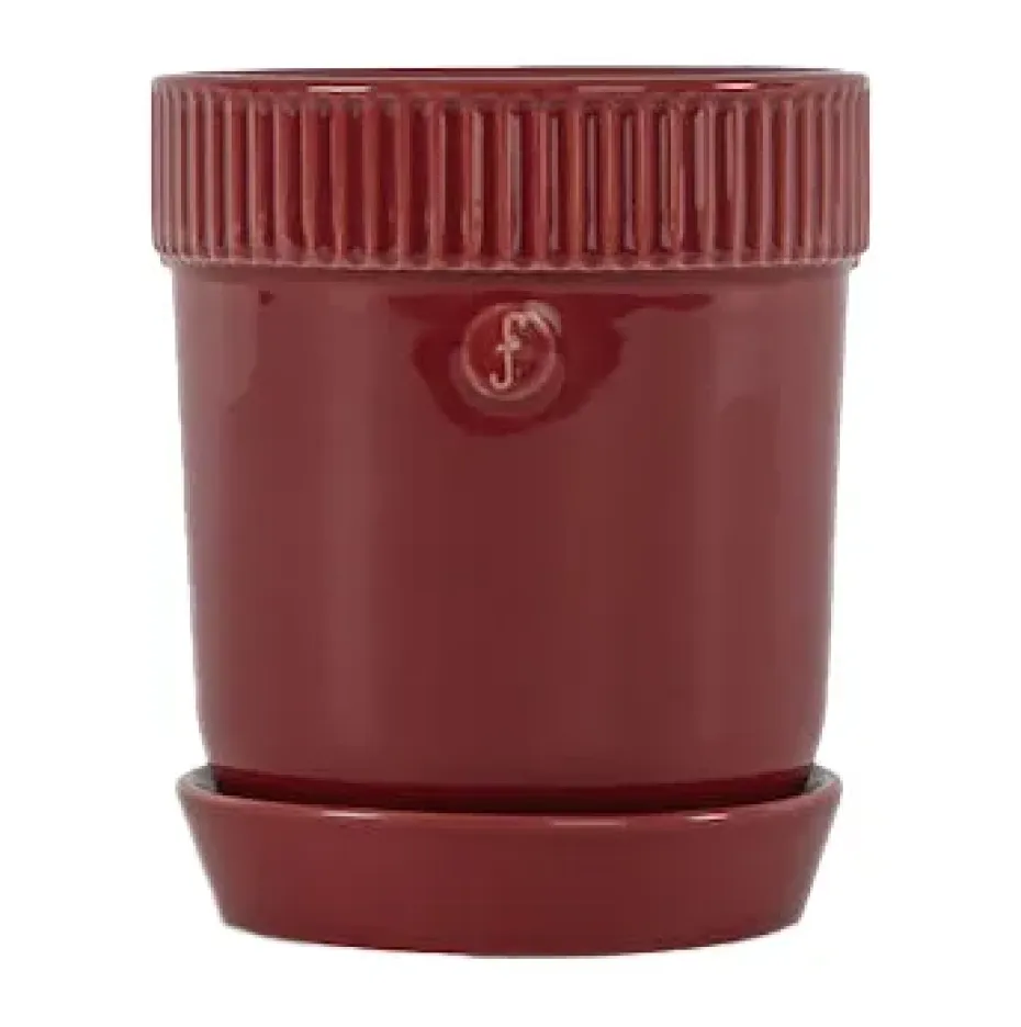 Maceta para especias Elise Ø11 cm, Burdeos