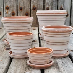 Maceta Planet Saturn Ø16 cm, Rosa