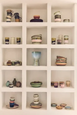 Maceta retro Ø16,5 cm, Glacier