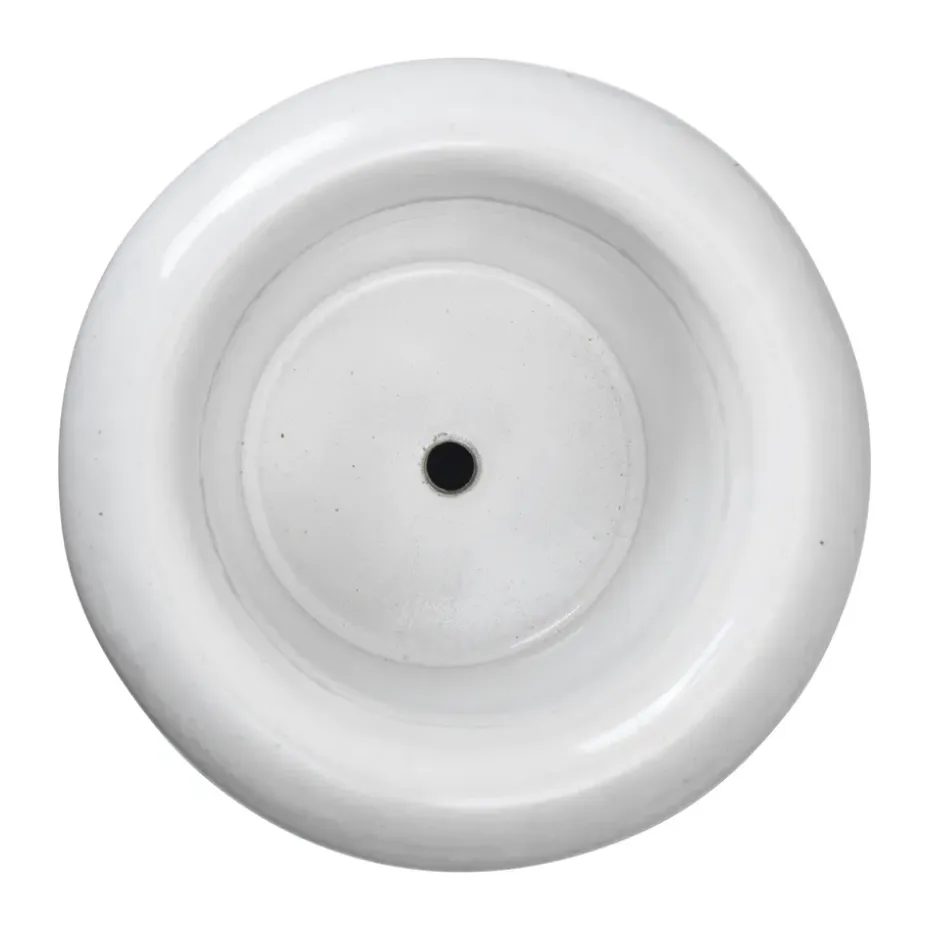 Maceta Rollo Ø31x36 cm, White