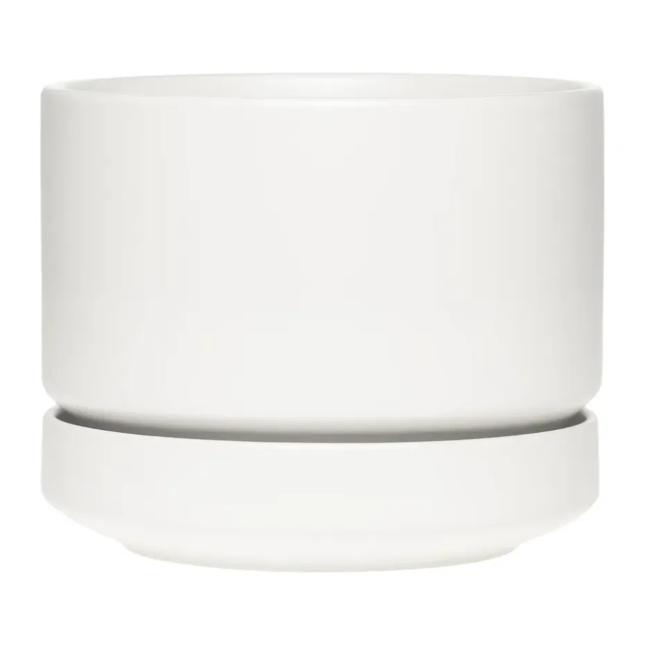 Maceta SN Ø16 cm, Blanco mate
