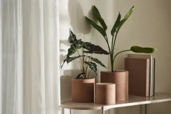 Maceta Speckled Ø12 cm, Óxido