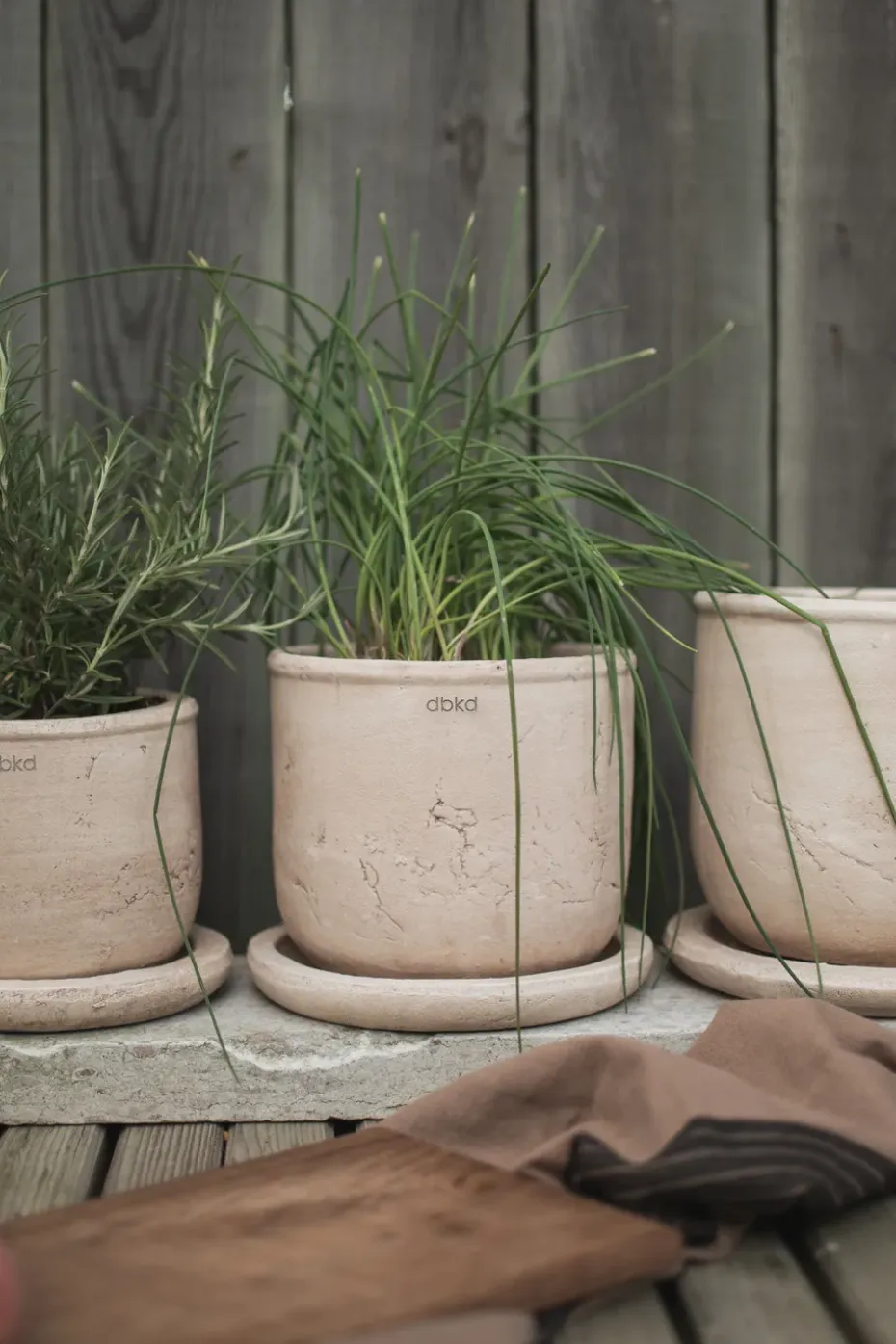 Maceta Terra, Sand, Ø16×16 cm