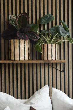 Maceta Thrive Ø20 cm, Beige-negro