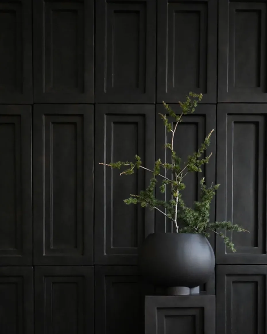 Maceta Urchin mini Ø35 cm, Coffee