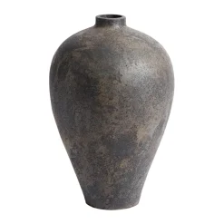 Maceta-Jarrón Memory 60 cm, Marrón/gris terracota