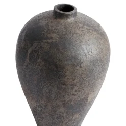 Maceta-Jarrón Memory 60 cm, Marrón/gris terracota