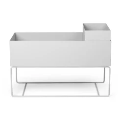 Macetero Ferm Living grande, Light grey
