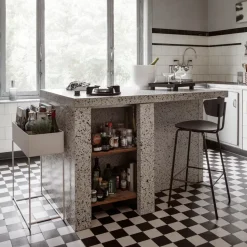 Macetero Plant Box ferm LIVING, gris