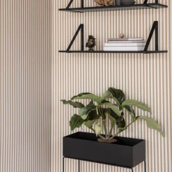 Macetero Plant Box ferm LIVING, negro