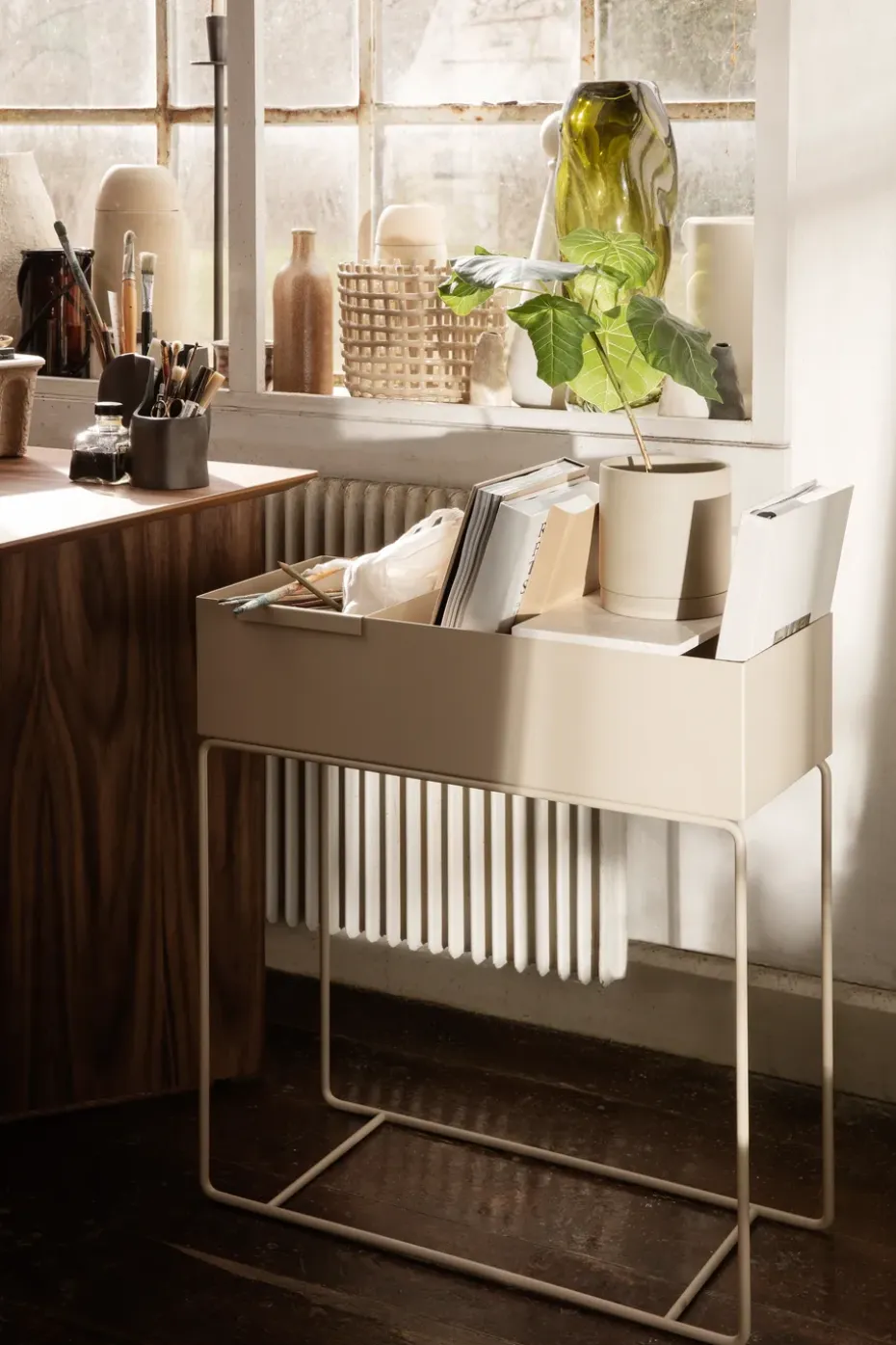 Macetero Plant Box ferm LIVING, Cashmere (beige)