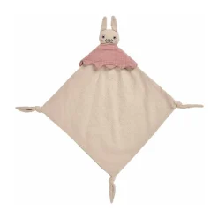 Manta con peluche Ninka Rabbit 40x40 cm, Beige
