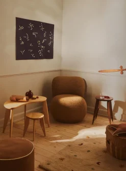 Mapa textil Constellation , Dark blue, 70x100 cm