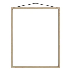 Marco de roble Moebe 40x50 cm, Transparent, Wood, Black