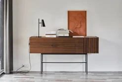 Mesa auxiliar Array, 180 cm, Nogal