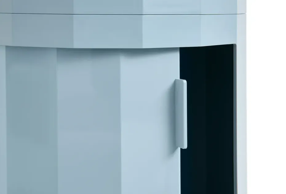 Mesa auxiliar Facet Cabinet 110 , Misty blue