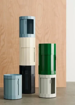 Mesa auxiliar Facet Cabinet 101, Misty grey