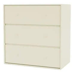 ómoda 3 cajones CARRY C, Vanilla