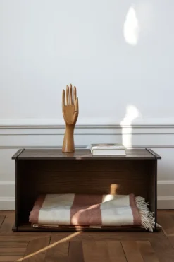 Moebe storage box, Smoked oak-black