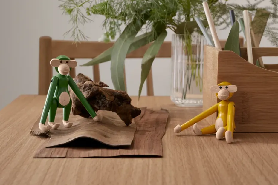 Mono Kay Bojesen mini vintage, Verde