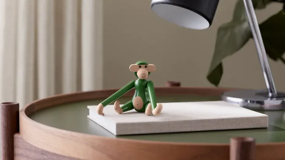 Mono Kay Bojesen mini vintage, Verde