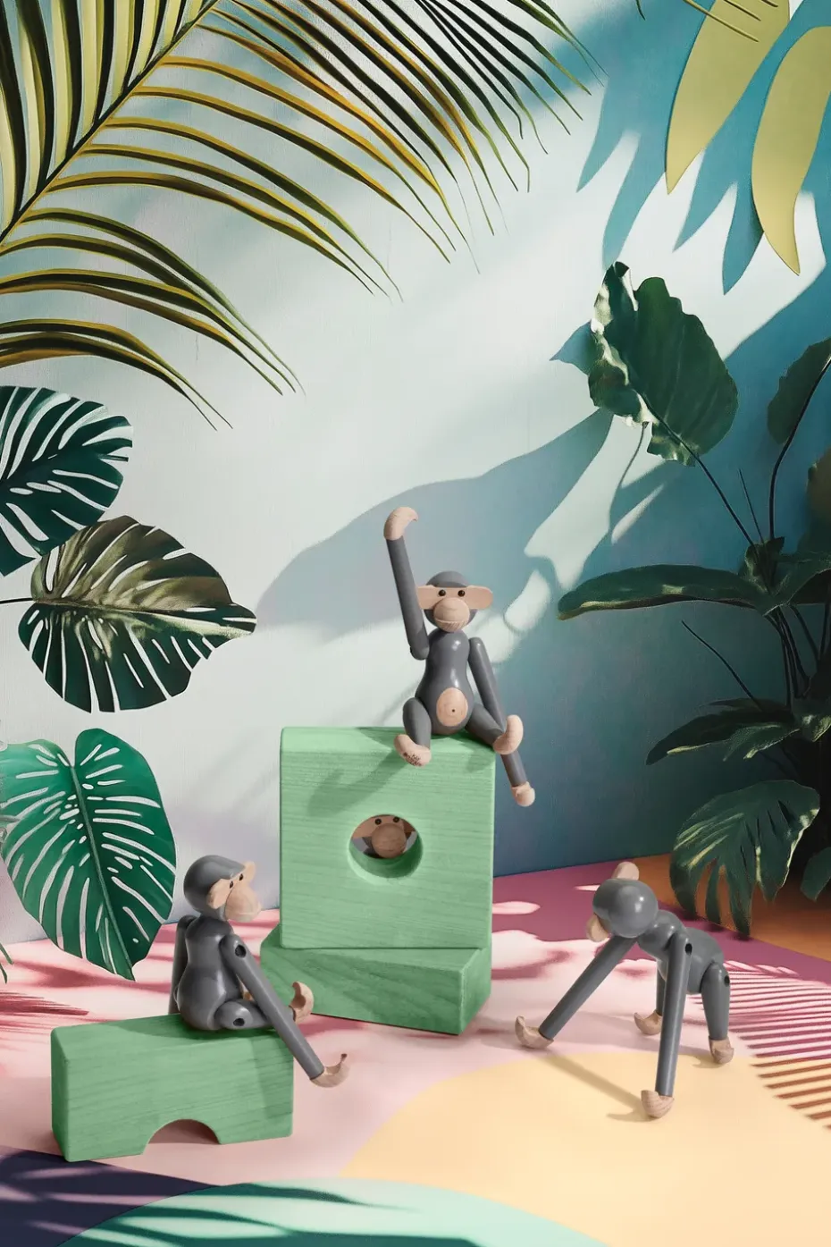 Mono mini Kay Bojesen, Gris