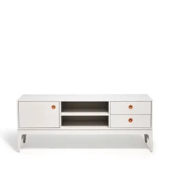 Mueble multimedia Höllviken, Gris claro